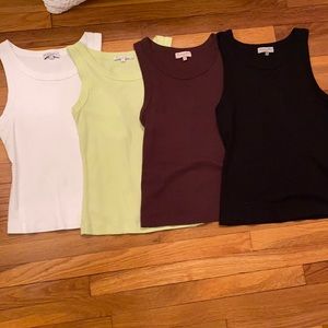 Michael Stars boatneck tanks